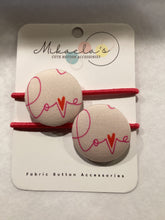 MC1-021 *Large Hair Ties Fabric Button