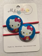 MC1-021 *Large Hair Ties Fabric Button