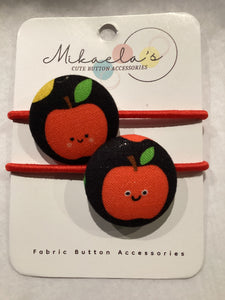 MC1-021 *Large Hair Ties Fabric Button
