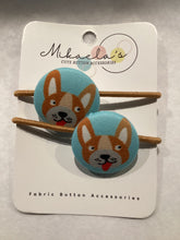 MC1-021 *Large Hair Ties Fabric Button