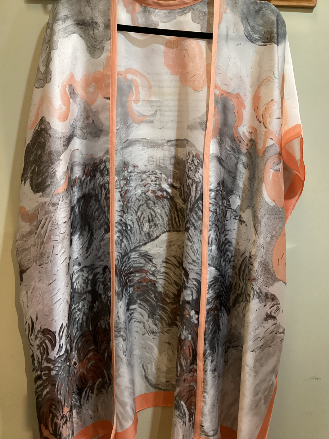 SP1-122 *Kimono w Sleeves Abstract Field