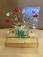 LD2-04 Fused Glass Tea light/Candle Holder