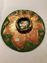 BB2-026 Clay Lotus Lotus Tealight Holder Dish