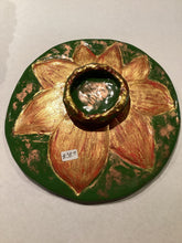 BB2-026 Clay Lotus Lotus Tealight Holder Dish