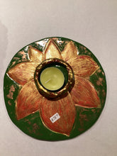 BB2-026 Clay Lotus Lotus Tealight Holder Dish