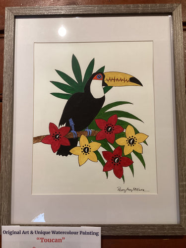 PM1-017 Original Watercolor Painting 