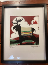 PM1-033 *Digital Print Watercolor Painting "O Canada"