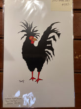 PM1-021 *Unframed - Digital Print Watercolor Painting "Bad Hair Day"