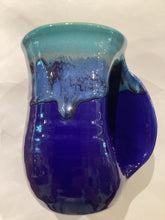 MN1-030 Pottery Blue Mug