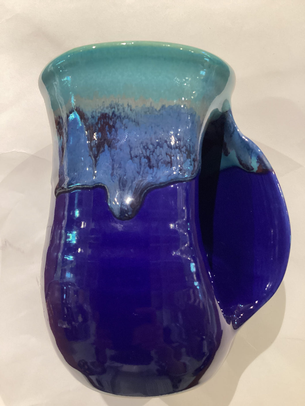 MN1-030 Pottery Blue Mug