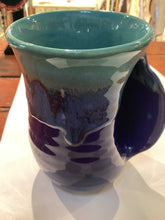MN1-030 Pottery Blue Mug