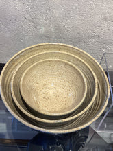 MN1-034 Pottery Golden Bowl Set of 3