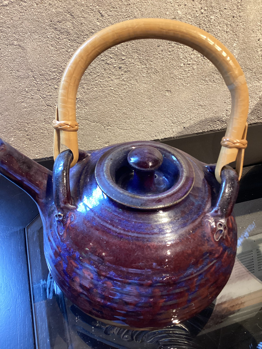 MN1-035 Pottery Tea Pot Set of 3