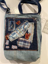 DM2-169 Denim Cross Body Purse