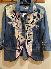 DM2-159 Denim Fabric Patches Jacket