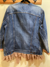 DM2-161 Denim Collarless Embellishment Jacket