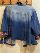 DM2-162 *Oversize Denim / Orange Patches  Jacket