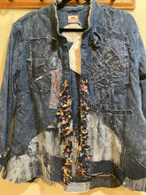 DM2-165 *Oversize Denim Patches Jacket