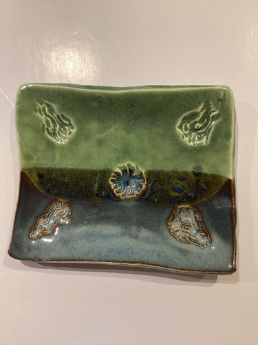 MN1-041 Studio Pottery Plate