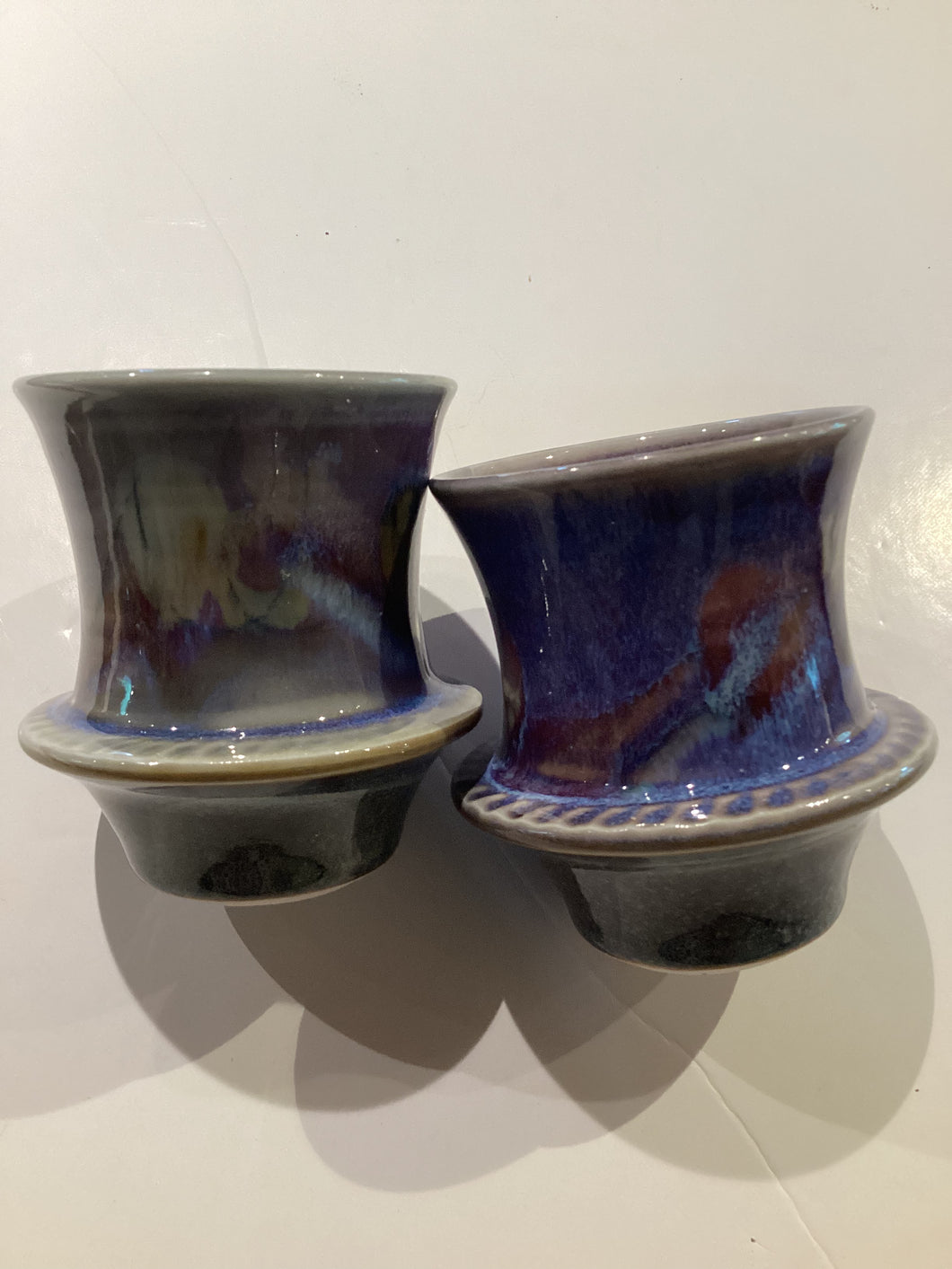 MN1-053 Studio Pottery Wine Cup Set of 2