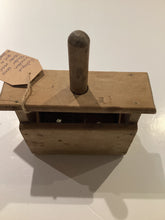 MN1-056 Antique Wooden Butter Press (Butter Mold)