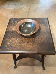 MN1-076 Antique Clawfoot Side Table