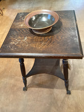 MN1-076 Antique Clawfoot Side Table