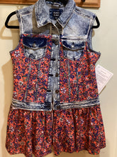 DM2-211 Long Denim Vest