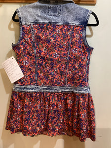 DM2-211 Long Denim Vest