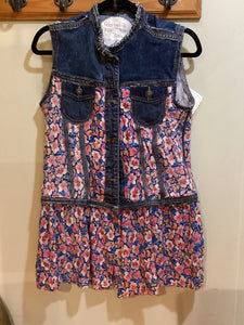 DM2-212 Long Denim Vest