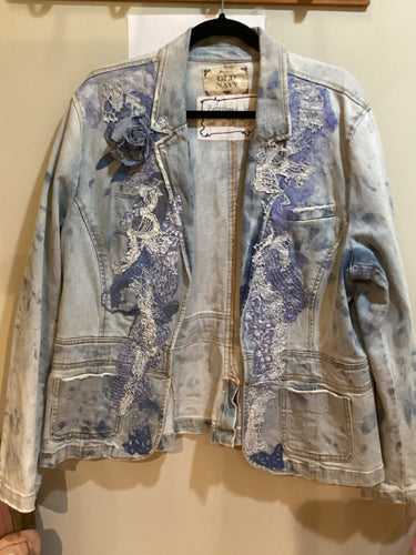 DM2-216 *Bleached Denim Jacket