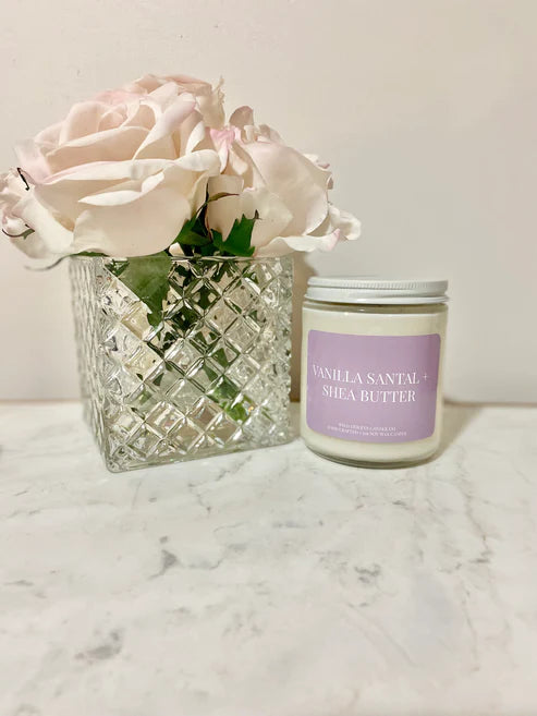 WV1-007 Vanilla Santal + Shea Butter Candle