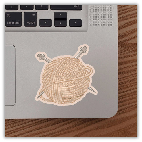 TPN-03 Yarn Ball Sticker