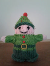 FC1-094 Green Boy Elf Figurine