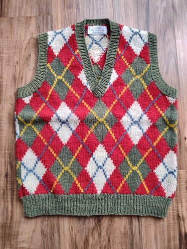 FC1-196 Hand Knitted Men Vest