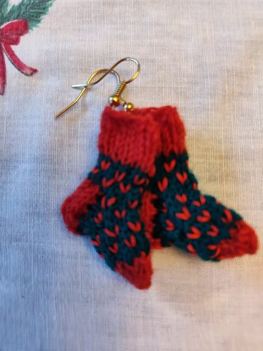 FC1-234 Hand Knit Earring