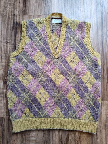 FC1-192 Hand Knit Men Vest