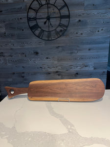 TC1-014   Charcuterie Board Walnut with Handle