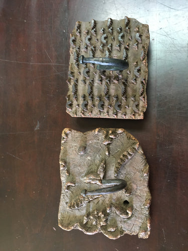 VTED1-131 Set of 2 Woodblock Printing Hooks