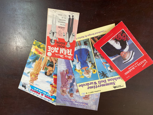 VTED1-291 *Book - Vintage Barbie Wardrobe Knitting/Crochet Pattern