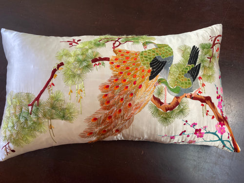 VTED1-292 Hand Embroidered Décor Cushion- 