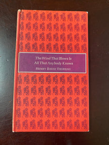 VTED1-298 *Book - The Wind that Blows Is All That Anybody Knows