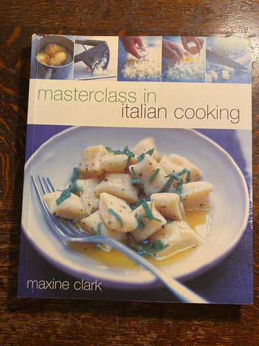 VTED1-308 *Book - Masterclass in Italian Cooking