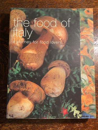 VTED1-309 *Book - The Food of Italy - A Journey for Food Lovers