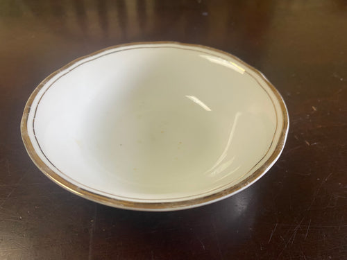 VTED1-365 Gold Trimmed Small Dish