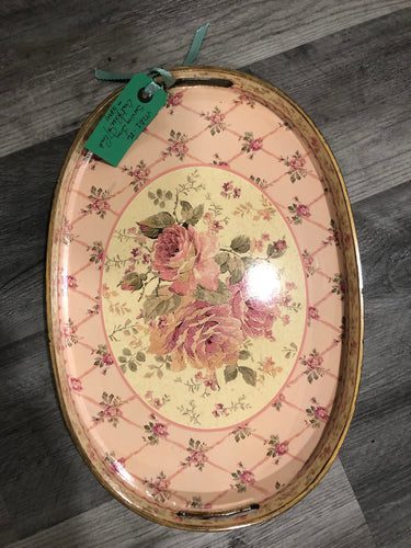 VTLD1-86 Serving Tray - roses