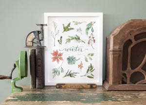 AI1-239 Art Print "Winter Illustrated"