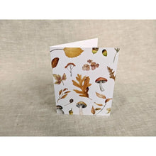 AI1-075 Greeting Note Cards "Autumn Leaves"
