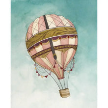 AI1-281 Art Print "Air Balloon_"Oh Darling, Let's Be Adventurers"