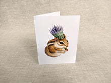 AI1-010 Greeting Note Cards "Chipmunk"
